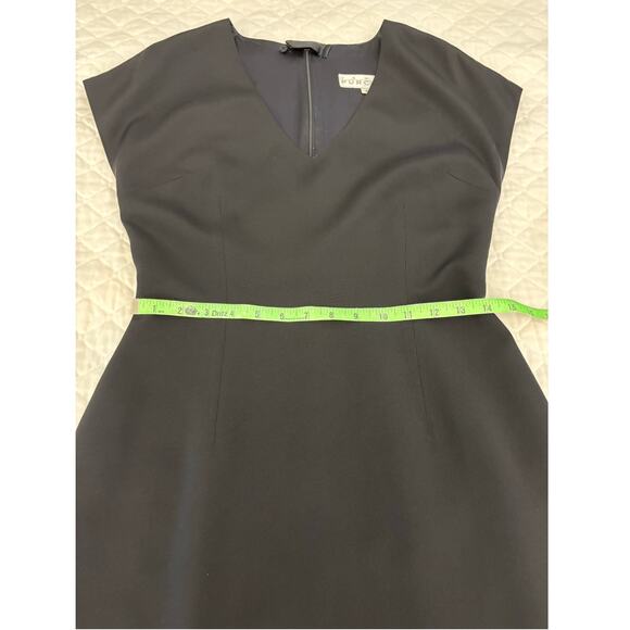 Vintage Sz 8 James Purcell Silk Black Mini 90's Formal Cocktail Event Dress - Picture 6 of 9